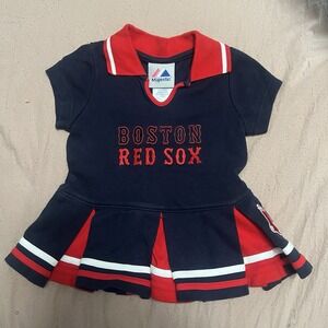Girl's Majestic Boston Red Sox Dress - Size‎ 12 Months